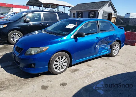 2010 Toyota Corolla S z USA, uszkodzony, nr VIN 2T1BU4EE4AC300379